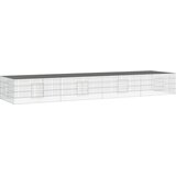  Kavez za zečeve s 4 panela 433x109x54 cm od pocinčanog željeza | shoptok.hr