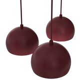  Luster na sajli SOOL 5xE27/15W/230V bordo | Eponuda.com