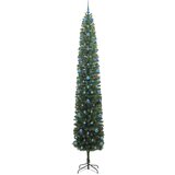 vidaXL Umestno božično drevo Zelena 300 cm PVC in Jeklo in Plastika | Shoptok.si