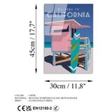 WALLXPERT dekorativna slika od kaljenog stakla, california (uv 1013) 30 x 45cm | ePonuda.com