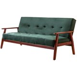 Livetastic ZOFA S POSTELJNO FUNKCIJO, zelena, barve češnje les, tekstil | Shoptok.si