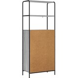  Highboard Siva Sonoma 40 x 33 x 161 cm Konstruirano drvo Slike