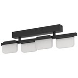Eglo LED plafonjera ERVIDEL 18 W 62,5 cm crna 4 svetla 3000K 98874 Cene