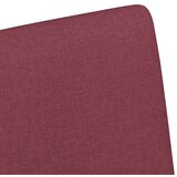 vidaXL jedilni stoli s kolesi 2 pcs vinsko rdeča 57 x 66 x 94 cm blago | Shoptok.si