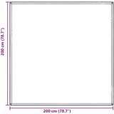  Teppi za šator Plava i siva 200 x 200 cm Polietilen | shoptok.hr