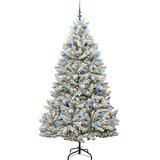  Umjetno božićno drvce 210 cm 300 LED lampica Topla bijela | shoptok.hr