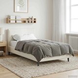  Zimska pokrivača Svijetlo siva 140 x 220 cm Mikrovlakna | shoptok.hr