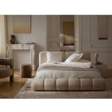 Micadoni Temno siva oblazinjena zakonska postelja s prostorom za shranjevanje z letvenim dnom 180x200 cm Solange – | Shoptok.si