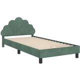  Otroški posteljni okvir z vznožjem Morsko zelena 90 x 200 cm, (5000104657) | Shoptok.si