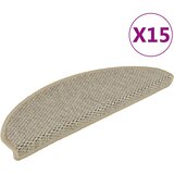  Samoljepljivi otirači za stube 15 kom 65x21x4 cm svjetlozeleni | shoptok.hr