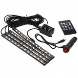 Vakoss RGB LED osvetlitev notranjosti avtomobila 48 LED z daljincem Cene