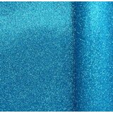 The Unique Paper Company Plain Glitter - Ukrasni papir 1,5m Plain Glitter Turquoise Cene