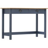  Konzolni stol Hill s 2 ladice sivi 110 x 45 x 74 cm od borovine | shoptok.hr