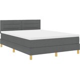  s opruga kutije Tamno siva 140 x 200 cm tkanina | shoptok.hr