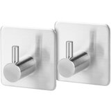  INOX set od 2 samoljepljive 3M kupaonske zidne kuke za ručnike | shoptok.hr