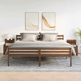 vidaXL Noćni ormarići 2 kom s 2 ladice smeđi hrast 40x36,5x62 cm | shoptok.hr
