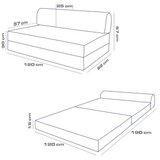 Atelier Del Sofa sofa dvosed magic blue cene