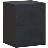 vidaXL Viseča omarica večbarvno 38 x 33,5 x 48 cm Masiven les manga | Shoptok.si