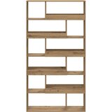  Regal za knjige boja hrasta 100x33x187,5 cm konstruirano drvo | shoptok.hr
