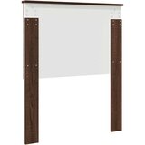  Uzglavlje s uzglavljem Smeđi hrast 80 cm Konstruirano drvo | shoptok.hr