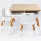 Bbo set deciji sto i stolice - natur ( 533.920285 ) | ePonuda.com