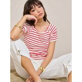 Sinsay Prugasta bluza od pamuka | shoptok.hr