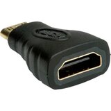 Value 12.99.3152 adapter [1x moški konektor mini HDMI tipa C - 1x ženski konektor HDMI] črna, (20428638) | Shoptok.si