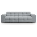 Micadoni Siva sedežna garnitura 255 cm Kendal – | Shoptok.si