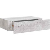  Zidne police s ladicom 2 kom boja betona 40 x 23,5 x 10 cm MDF | Eponuda.com