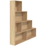 Maison Chic Knjižna omara - Knjižni regal sonoma hrast 155x24x160 cm iverna plošča, (21724661) Cene