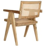  Blagavaonska stolica DKD Home Decor Prirodno Tikovina Ratan (58 x 56 x 82 cm) | shoptok.hr