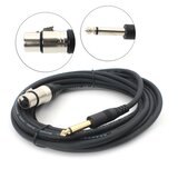  JWD-AU20 Mikrofonski kabl, XLR, 6.35mm, 5m Cene