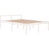  Za krevet od masivne borovine bijeli 140 x 200 cm | shoptok.hr