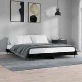 vidaXL Okvir kreveta crni 120 x 200 cm od konstruiranog drva Cijene