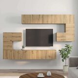  Set TV komoda s policom Ostalo 10 pcs hrast artisan 180 x 30 x 90.5 cm | shoptok.hr
