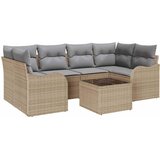  Sjedeća garnitura za vrt Bež 55 x 55 x 37 cm poliratan | Eponuda.ba