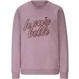 heine Sweater majica smeđa / rosé / prljavo roza