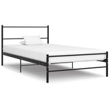 The Living Store Okvir za krevet crni metalni 100 x 200 cm | shoptok.hr