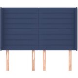  Uzglavlje s ušima plavo 147x16x118/128 cm od tkanine | shoptok.hr