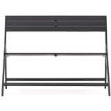Kave Home Crna metalna vrtna klupa Torreta – | shoptok.hr