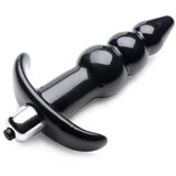 Frisky Vibrirajući analni čep Bumpy, crni | shoptok.hr