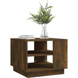  Stolić za kavu dimljena boja hrasta 55 x 55 x 43 cm drveni | shoptok.hr