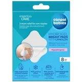 Hydrogel Breast Pads hidrogel prsni jastučići za brže zacjeljivanje s lanolinom 8 kom