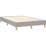  box spring s madracem LED svjetlosivi 120x200 cm tkanina | shoptok.hr