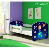  Otroška postelja ACMA z motivom, stranica bela 140x70 cm 22 Cosmos | Shoptok.si