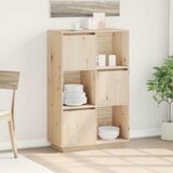  Visoka komoda 74 x 35 x 117 cm od masivne borovine | shoptok.hr