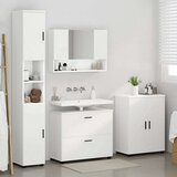  Set namještaja za kupaonicu 4 kom. Bijelo 35 x 30 x 192 cm | shoptok.hr