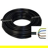  Zemeljski kabel NYY-J 5x1,5 mm² (NYY-J, 5, 1,5 mm², 10 m, Črne barve) | Shoptok.si