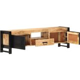 vidaXL TV omarica 140x30x40 cm robusten mangov les | Shoptok.si