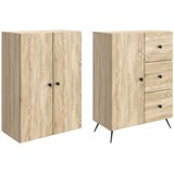  Set ormara 2 kom. Hrast sonoma Konstruirano drvo Smeđa 66 x 34,5 x 90 cm | shoptok.hr